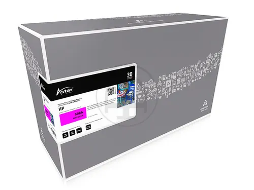 AS12805 Astar HP 508A CLJ toner magenta rebuilt 5000pagina's chip
