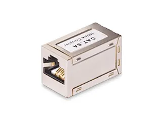 Shielded RJ45 Koppelstuk Inline Cat6a Coupler F/F - 2