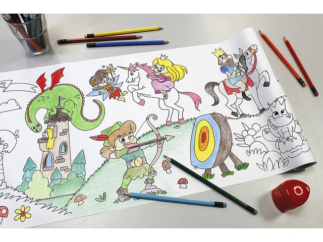 Tekenrol Info Creative Feeënrijk 300mm x 4m