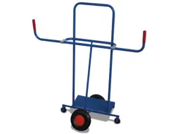 Platenkar 250kg Schop Bxd 500x200mm Hxb 1435x1260mm Luchtbanden