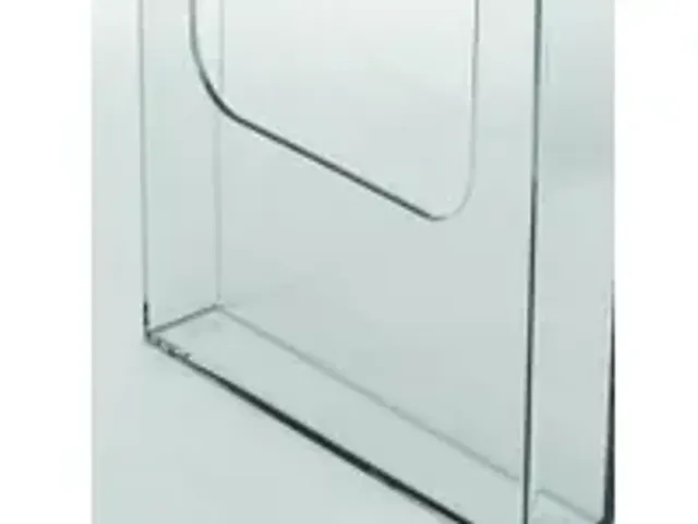OUTLET Wandfolderhouder Acryl 1/3 A4 Staand Transparant Voordeelbundel