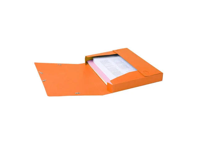 CARTOBOX glanskarton rug 40mm oranje