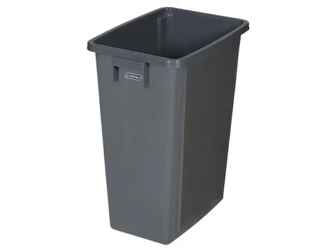 afvalverzamelaar,60l,HxBxD 580x320x460mm,romp PP grijs,gesloten