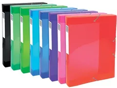 Iderama Elastobox, Uit Pp, Rug Van 40mm, Assorti kleuren