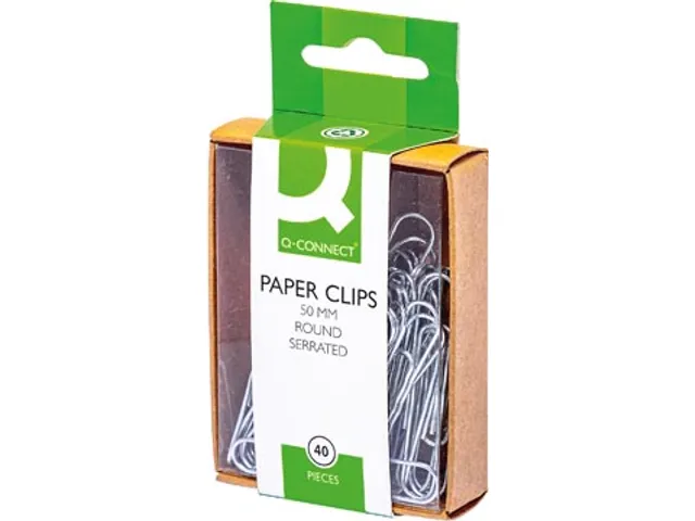 Papierklem 50mm Doos 40 Stuks Ophangbaar