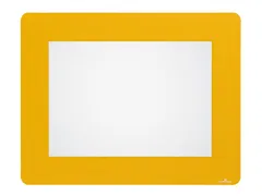 Vloersticker Durable kader voor A4 verwijderbaar geel
