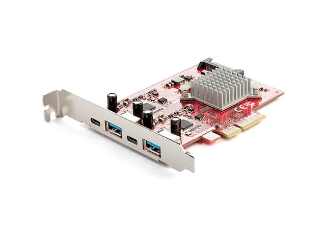 4-Poorts USB PCIe Kaart 10Gbps USB PCI Express
