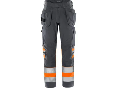 Fristads 2640 broek voor P/COT, oranje/grijs, maat D100, per stuk