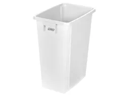 afvalverzamelaar,60l,HxBxD 580x320x460mm,romp PP wit,gesloten