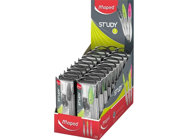 Passer Maped Study 5delig assorti