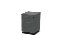 mobiel ladeblok,HxBxD 600x430x480mm,3lade(n),MS-donkergrijs