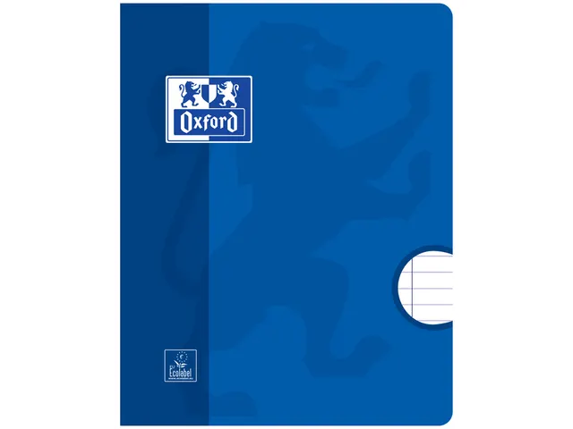 Cahier Oxford School A5 36 feuilles ligné assorti