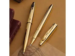 Balpen Sheaffer 100 E9372 PVD gold PVD gold - 8