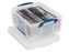 Really Useful Boxes Opbergdoos 18 Liter Transparant Cd/dvd Groot