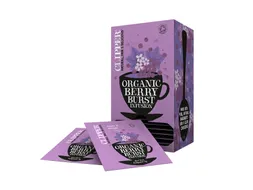 Thee Clipper infusion berry burst bio 25 zakjes