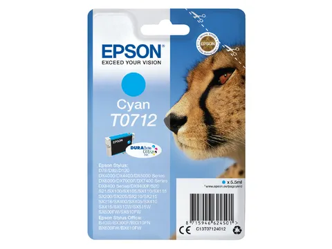 Inktcartridge Epson T0712 Blauw C13T07124012