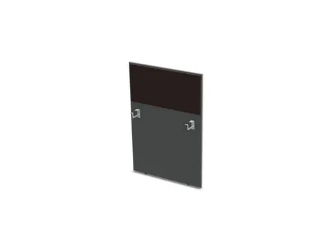 cache de banque d'accueil MS-gris foncé BN2036-marron