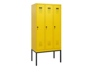schoollocker,HxBxD 1950x900x500mm,3vak,vak B 300mm,draaigrendel - 2