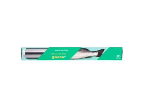 G'woon Aluminiumfolie 30 meter