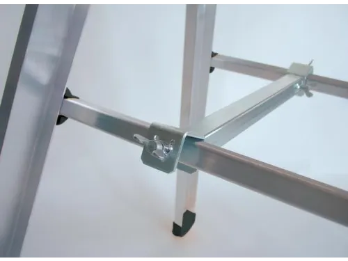multifunctionele telescoopladder,4x3,sporten,balk L 1,95-3,1m