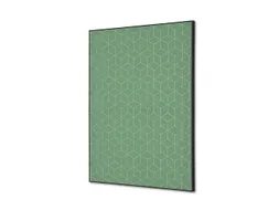 Wanddecoratie Textiel Set A2 Hexagon Groen