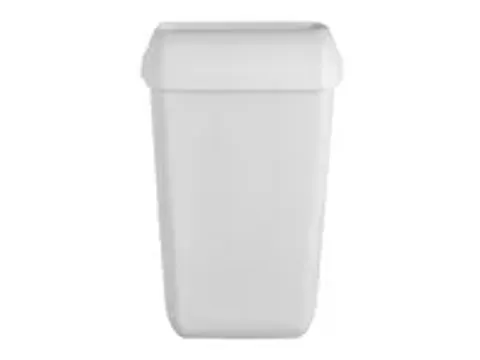 OUTLET Afvalbak 441404 kunststof mat wit 43 Liter