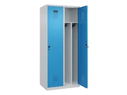 locker voor scheiding van kleding,HxBxD 1850x800x500mm,2vak