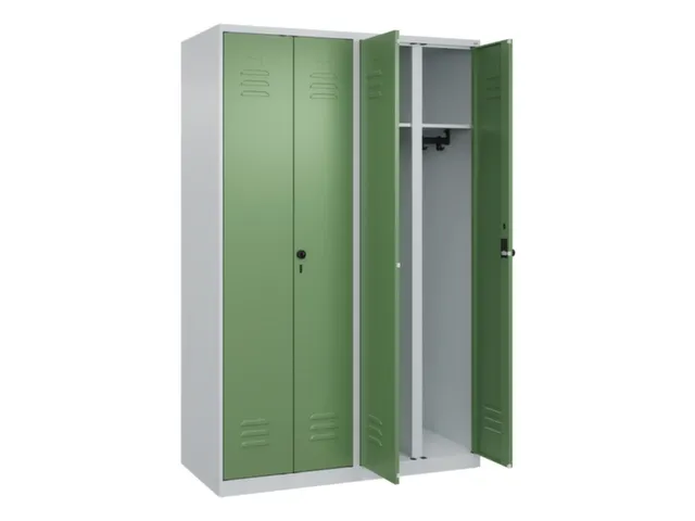 locker voor scheiding van kleding,HxBxD 1850x1200x500mm,4vak
