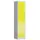 Dubbeldekse garderobekast 1800x415x500mm 2vak B400mm RAL7035 RAL1018