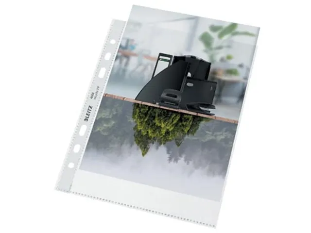 Recycle geperforeerde showtas, A5, 100 micron