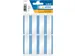 Naametiket Herma 1903 54x19mm Wit Blauw Acetaatzijde 16 stuks