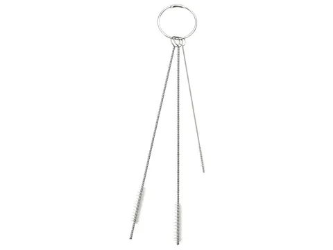 Hygiene 5362-5 pijpenborstelset wit zacht (ring Ø2mm, Ø5mm, Ø6mm)