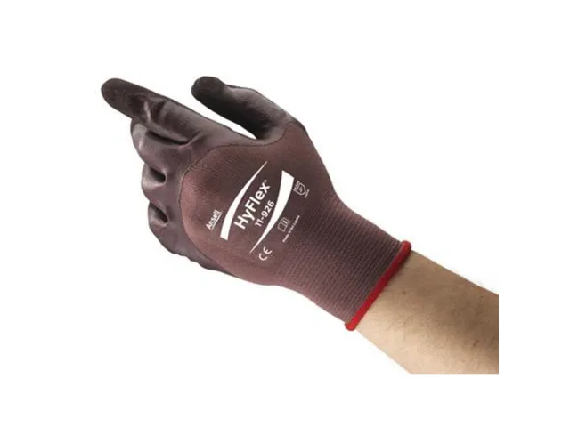 Ansell HyFlex 11-926 precisiehandschoenen, paars, maat 9, 12 paar