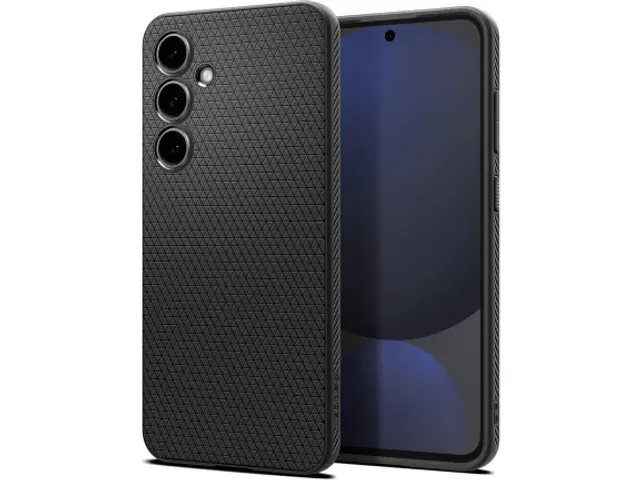 Spigen Liquid Air Samsung Galaxy S24 FE Hoesje Back Cover Matte Zwart
