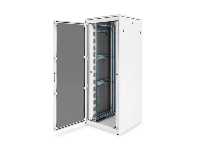Netwerkkast Unique serie 42U 800x800 mm (BxD) Ral 7035
