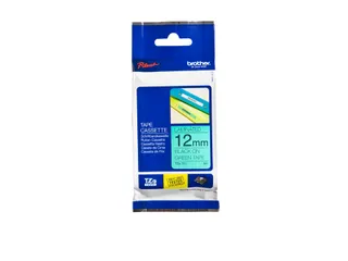 Labeltape Brother P-touch TZe-731 standaard 12mm zwart op groen - 4