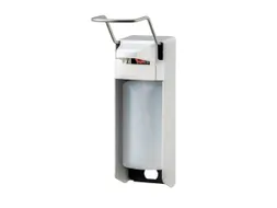 Zeepdispenser & Desinfectiemiddeldispenser Aluminium 500ml Lange Beuge