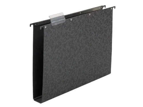 Hangmap Elba Verticfile Ultimate Hardboard folio U-bodem 40mm zwart