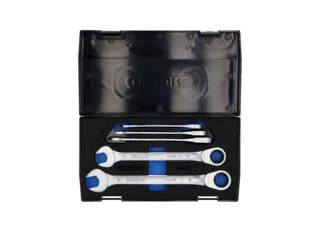GEDORE 7 R-005 Set steeksleutels met ringratel 5-delig 8-19mm - 1