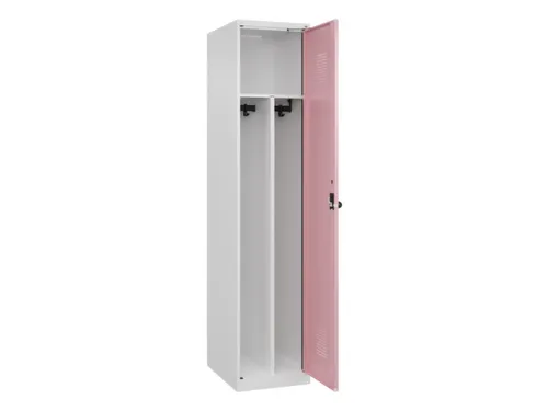 locker voor scheiding van kleding,HxBxD 1850x400x500mm,1vak