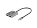 2-Port USB-C MST Hub - USB Type-C naar 2x DisplayPort 4K