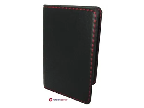 Creditcardhouder RFID Imitatieleer 2 pasjes Assorti