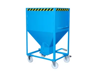 Stortgoedbak Hxlxb 780X1600Mmx1115Mm 600L Wielen Ral5012 - 1