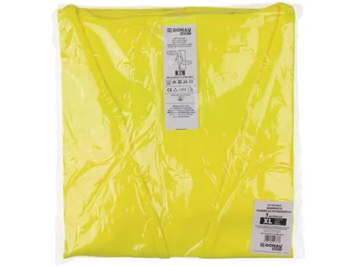 Donau Safety veiligheidsvest Flus Geel volwassenen maat XL