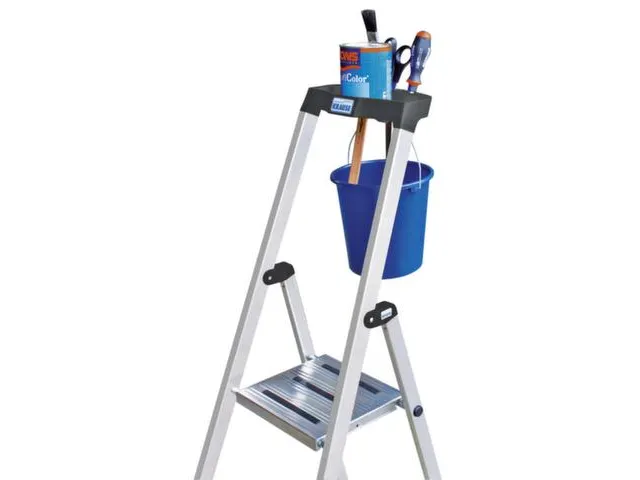 Lichte Universele Ladders Aluminium H 0 83m 4treden