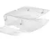 Support Q-RISER 140 pour moniteur Transparent