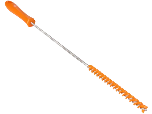 Vikan Hygiene pijpenborstel harde vezels 500mm Ø10mm oranje