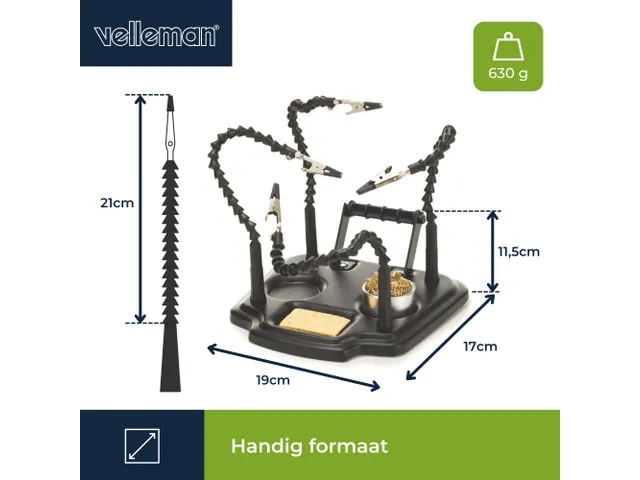 Derde Hand Met 4 Armen En Soldeertinhouder
