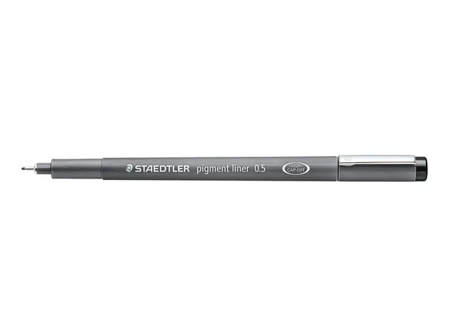 Fineliner Staedtler Pigment 308 zwart 0.5mm