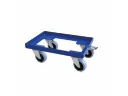 dolly,draagverm. 300kg,laadvl. LxB 405x305mm,platform open,staalplaat